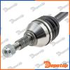 Demi-Arbre de Transmission droite pour OPEL | NPW-PL-065, 25727